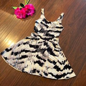 Abstract cocktail dress
